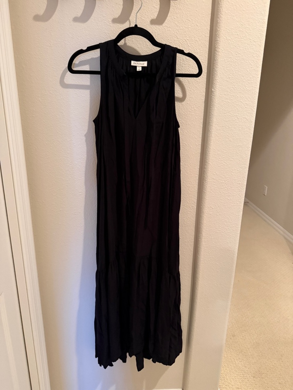 Prologue Black Sleeveless Maxi Dress